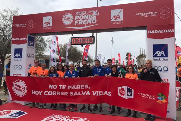 Solidarity race Ponle Freno for the prevention of accidents among young people
