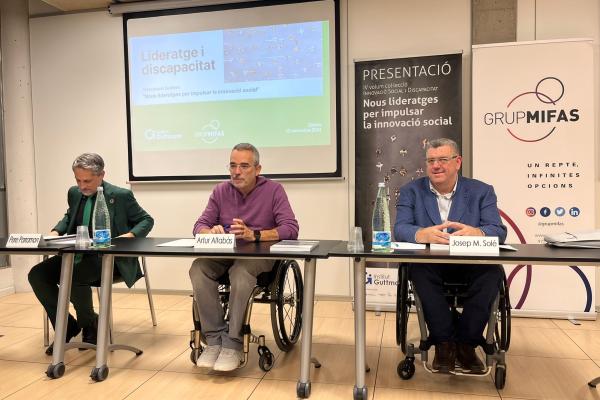 Presentació en Girona del llibre Innovació Social i Discapacitat