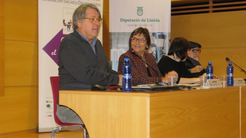 img_2453.jpg El Institut Guttmann y Aspid Lleida presentan el libro “Innovación Social y Discapacidad”