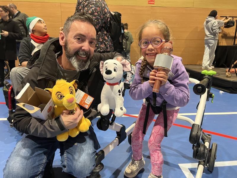 We celebrate Christmas with the Children's Rehabilitation patients