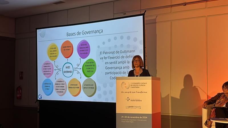 La Sociedad Catalana de Gestión Sanitaria reconoce al Institut Guttmann con el Premio “Renovación Tecnológica y Sostenibilidad Ambiental”.